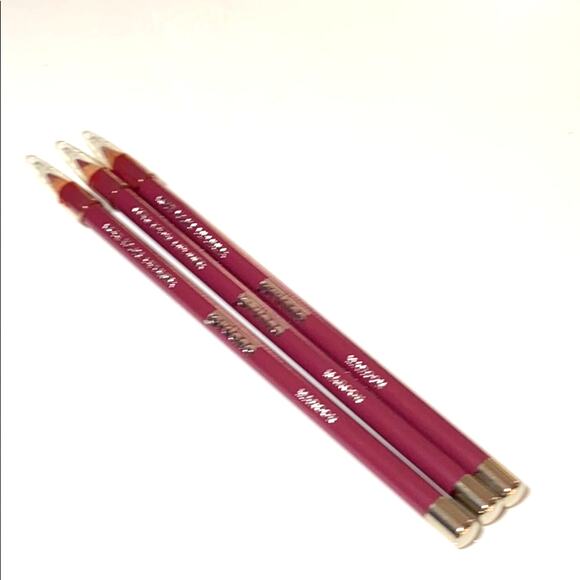 NEW (3) Jordana LIP LINER PENCILS Maroon Lip Color Contour Made In USA Lipliner - Picture 5 of 5